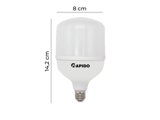 LED BÚP TRỤ 20W Model_ RLBU-20W (Nền trắng)
